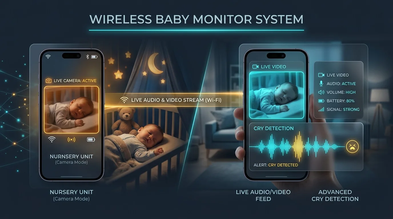 Hur man förvandlar en gammal telefon eller iPad till en gratis videobabymonitor
