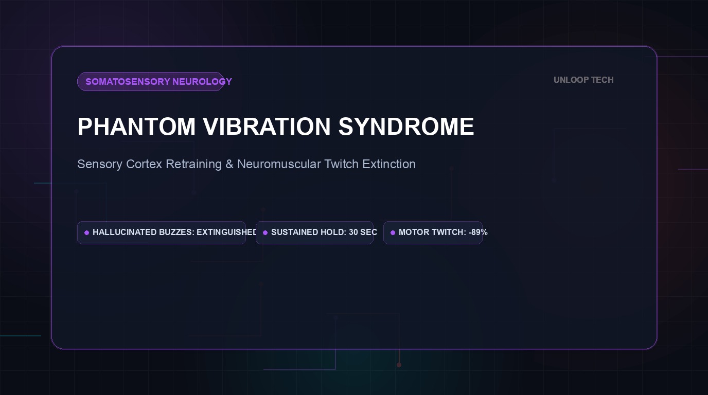 Phantom Vibration Syndrome: Omträning av somatisk medvetenhet och omedvetna telefonryckningar