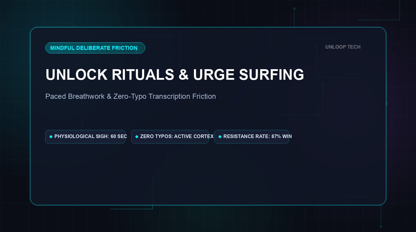 Lås upp Rituals: Using Breathwork & Transcription to Master Urge Surfing