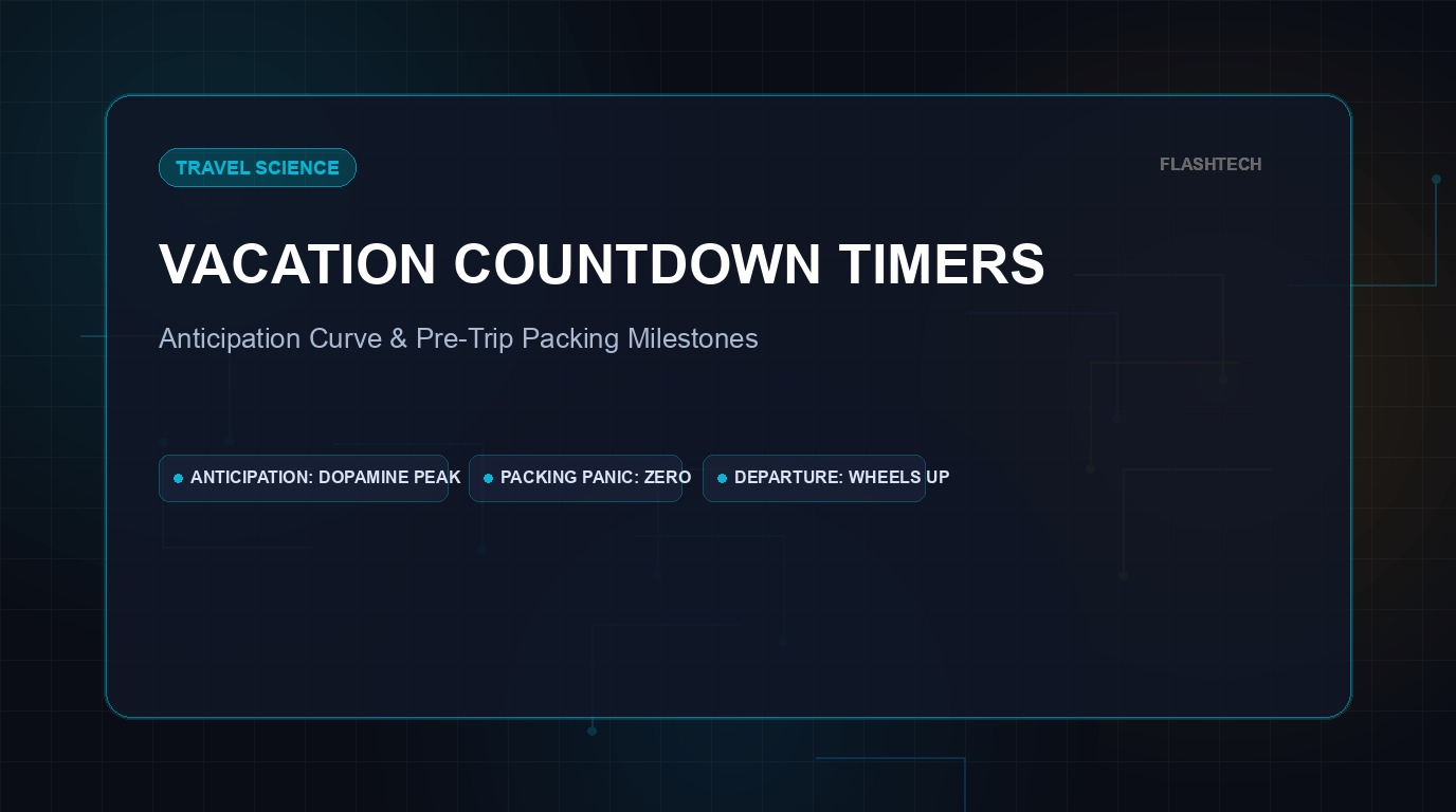The Ultimate Vacation Countdown: How Visual Timers Maximize Reseprecipation & Trip Planning