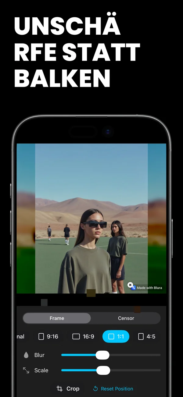 Blura - Smarter Scan & Echtzeit-Erkennung auf dem iPhone