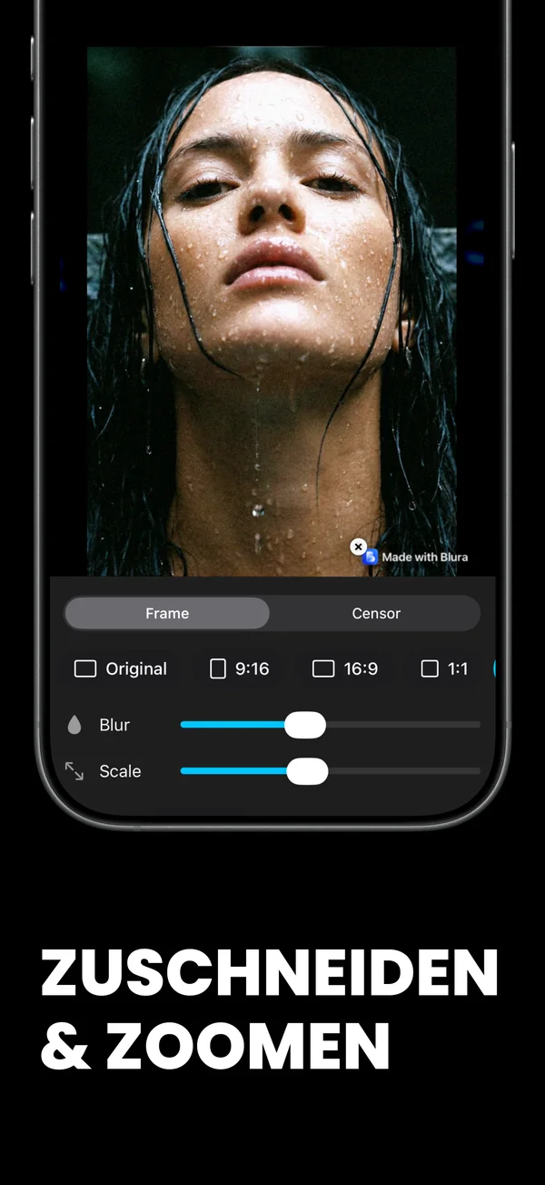 Blura - Verlauf & Datenmanagement auf dem iPhone