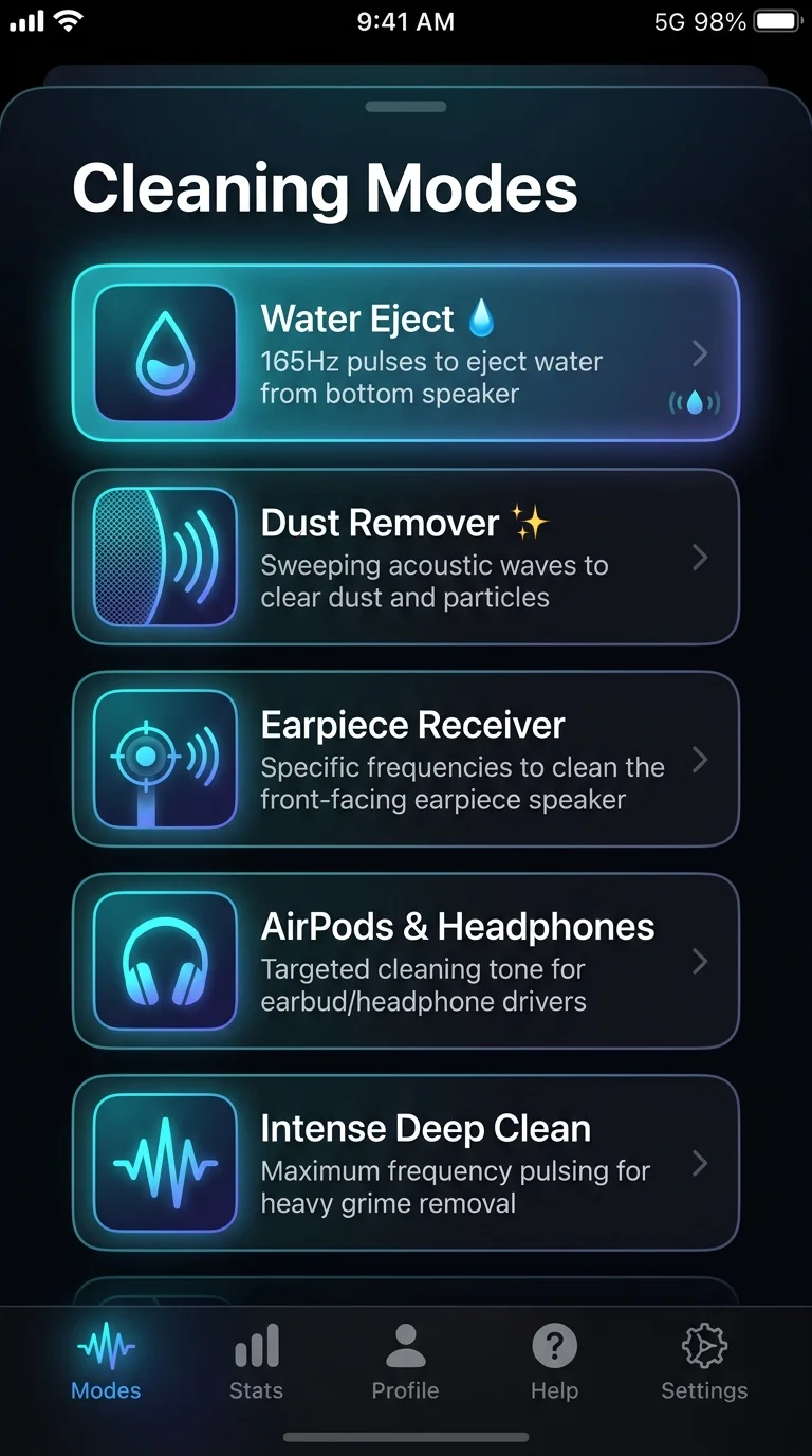 DrySonic - Smart Scan & Real-Time Detection on iPhone