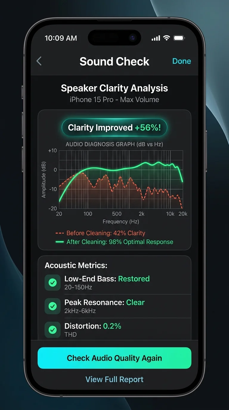 DrySonic - Detailed Insights & Tracking on iPhone