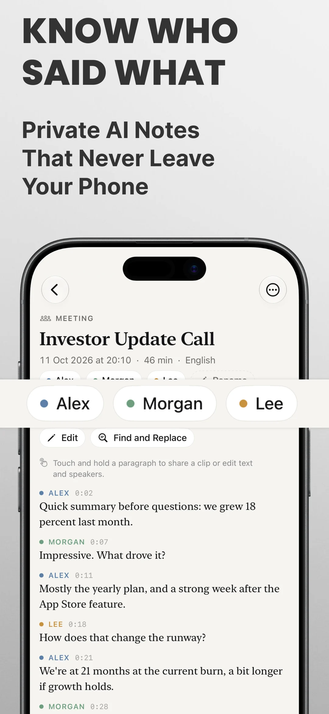 Hushnote - Detailed Insights & Tracking on iPhone