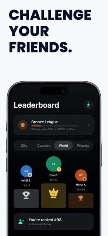 StepLeague - Smart Scan & Real-Time Detection on iPhone