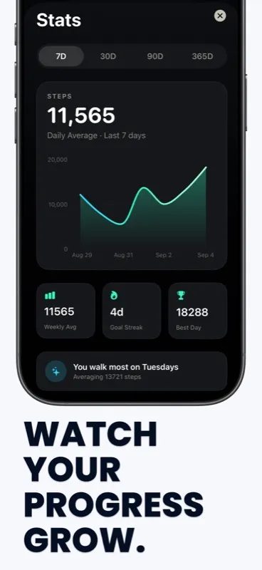 StepLeague - Detailed Insights & Tracking on iPhone